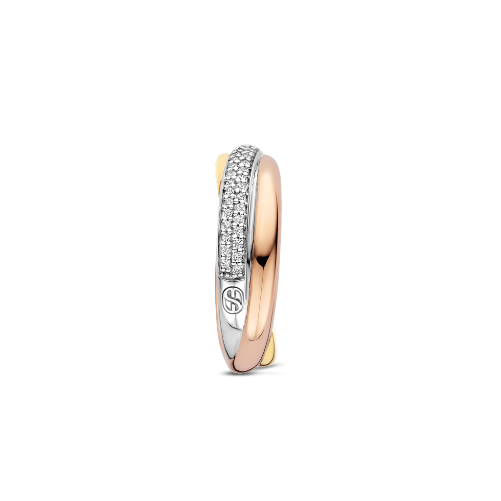 Ti Sento Milano Bague Cercles 12343ZT