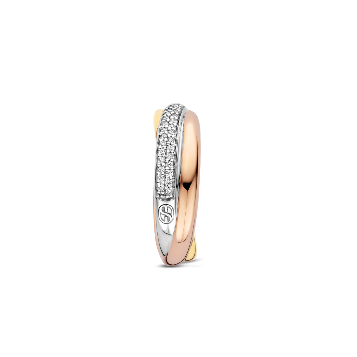 Ti Sento Milano Bague Cercles 12343ZT