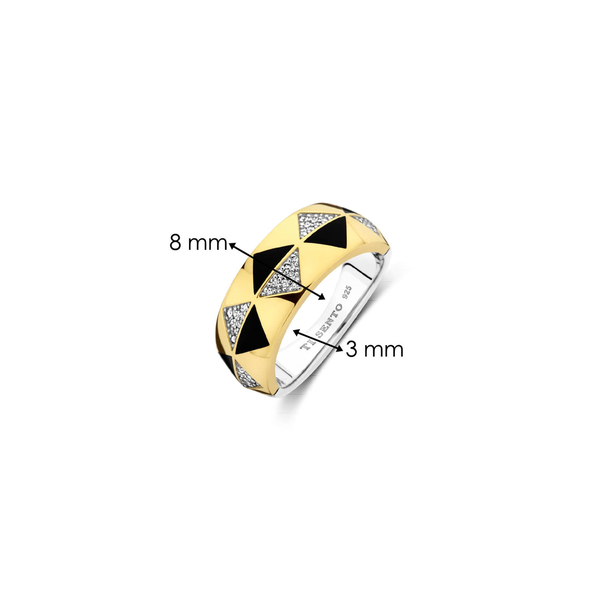 Ti Sento Milano Bague Vintage 12350BL