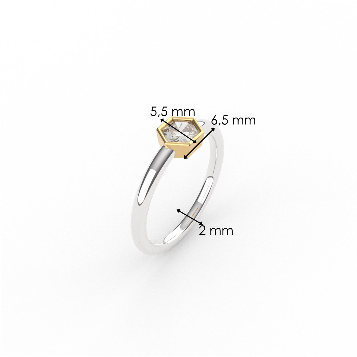 Ti Sento Milano Bague Vintage 12359ZY