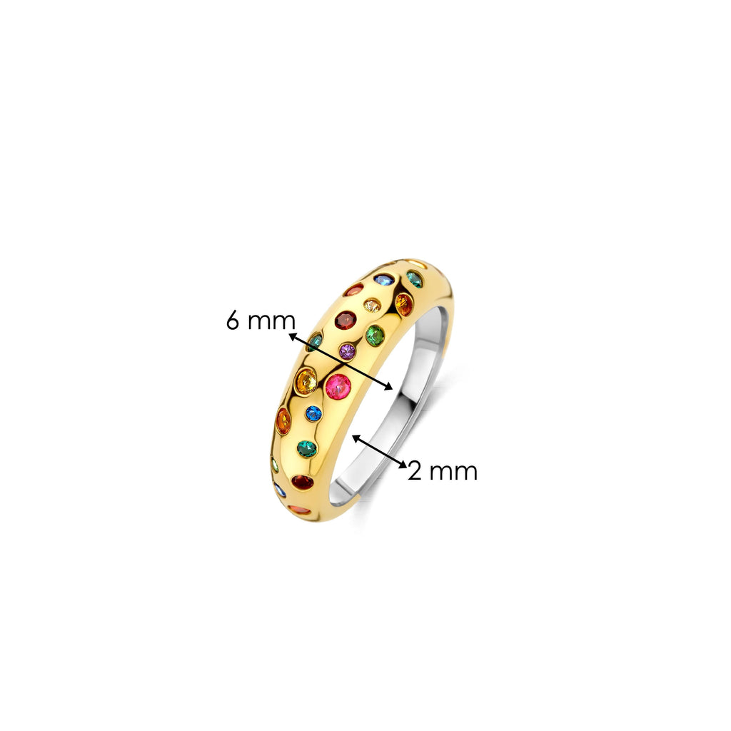 Ti Sento Milano Bague Amour, chance, bonheur 12363MC