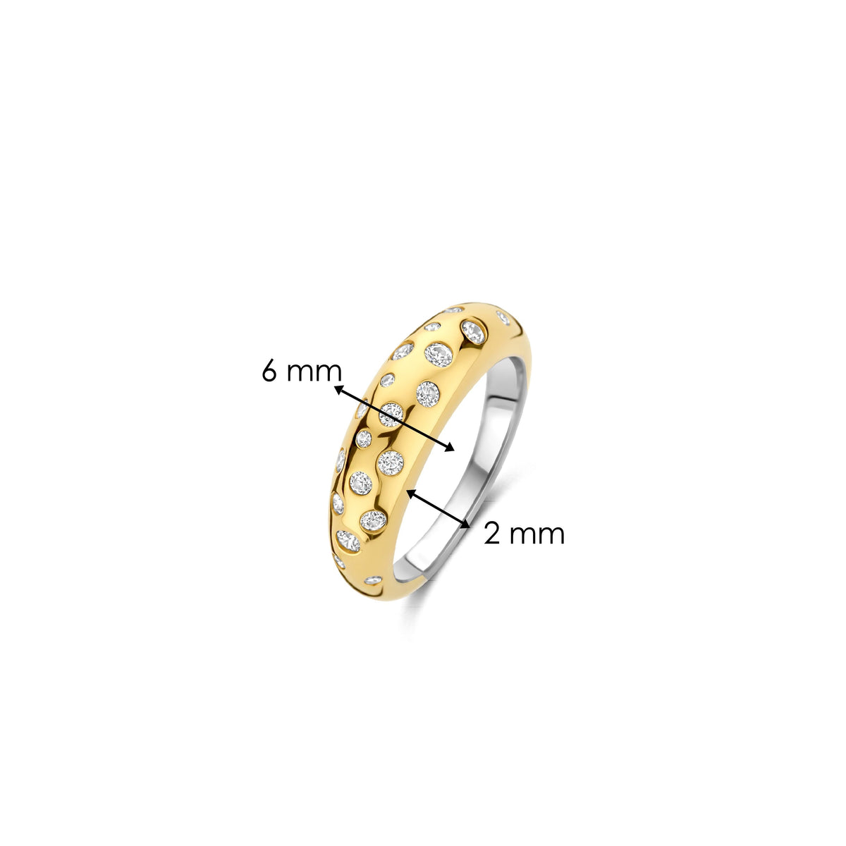 Ti Sento Milano Bague Amour, chance, bonheur 12363ZY