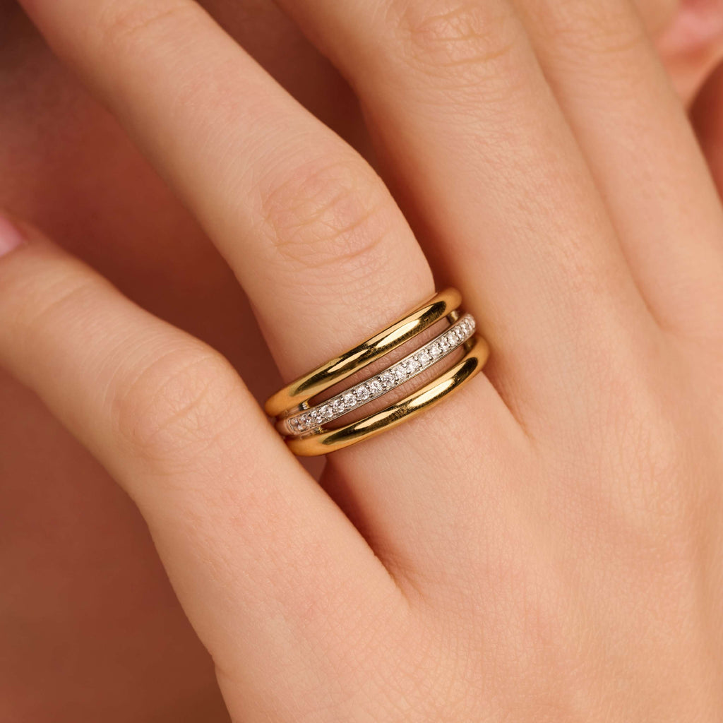 Ti Sento Milano Bague Vintage 12369ZY