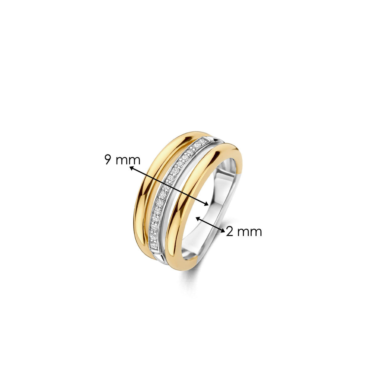 Ti Sento Milano Bague Vintage 12369ZY