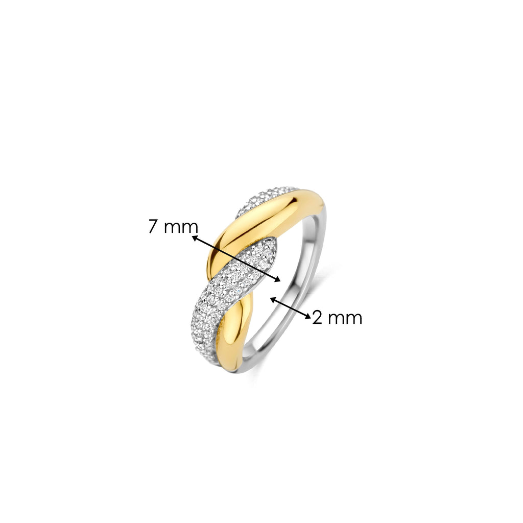 Ti Sento Milano Bague Cercles 12370ZY