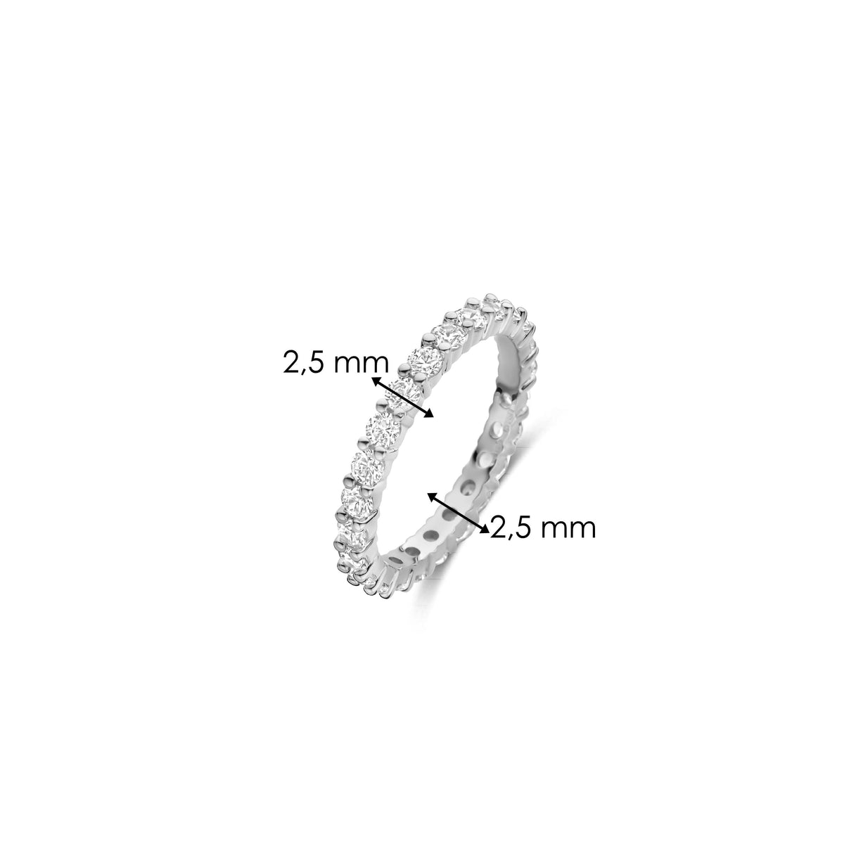 Ti Sento Milano Bague empilable Classics 12371ZI