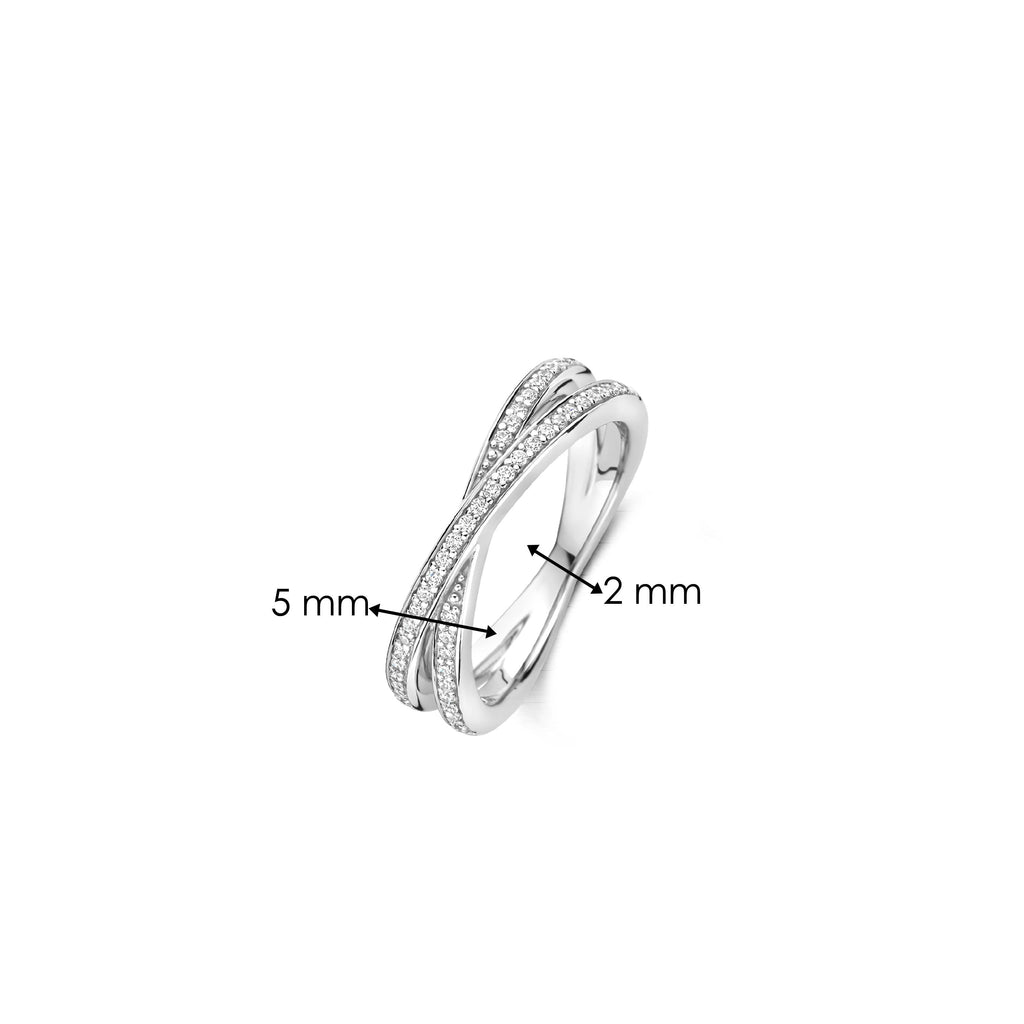Ti Sento Milano Bague Cercles 12373ZI