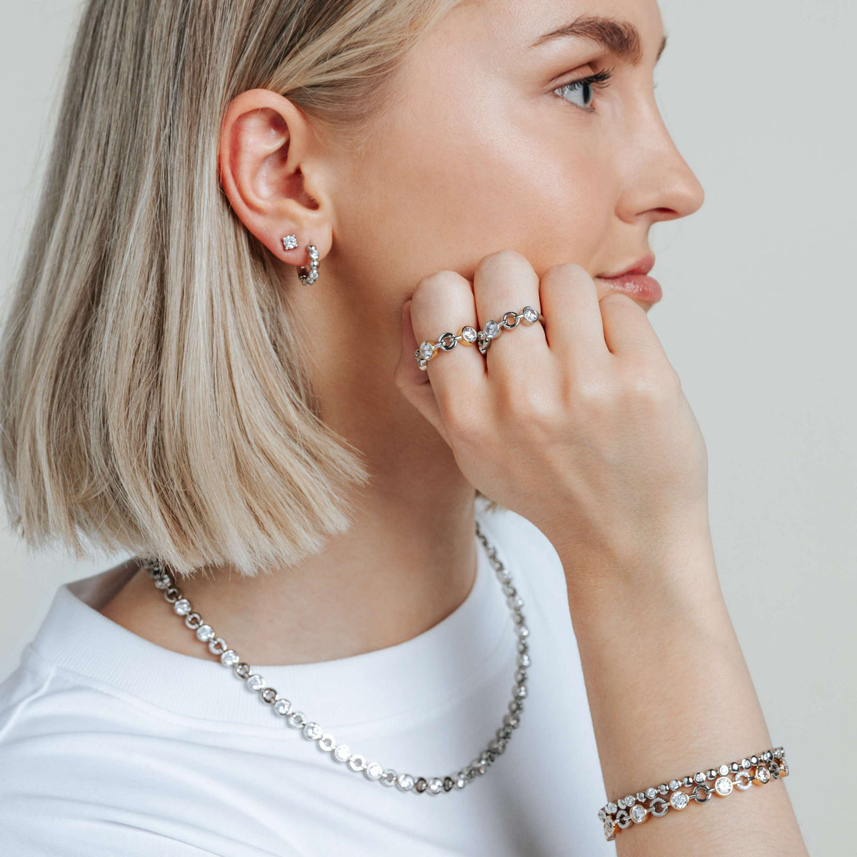 Ti Sento Milano Bague Classics 12375ZI
