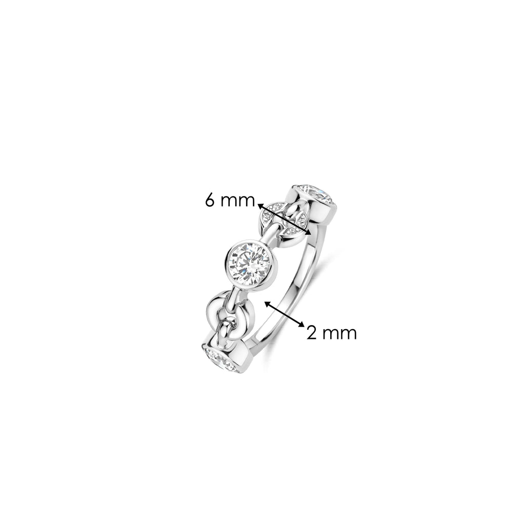 Ti Sento Milano Bague Classics 12375ZI