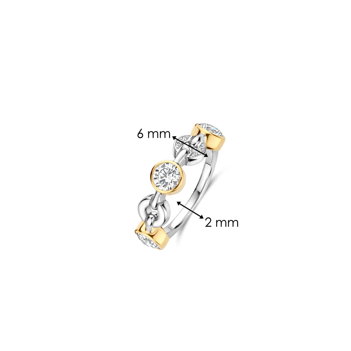 Ti Sento Milano Bague Classics 12375ZY