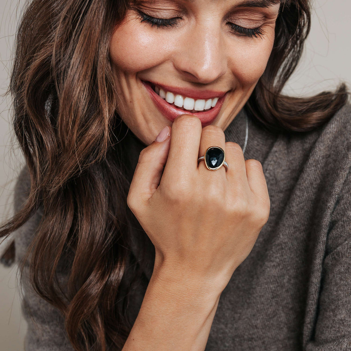 Ti Sento Milano Bague Pebble 12386BY