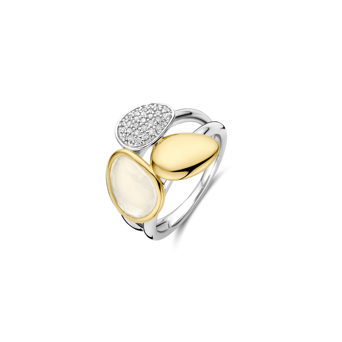 Ti Sento Milano Bague Pebble 12387MW