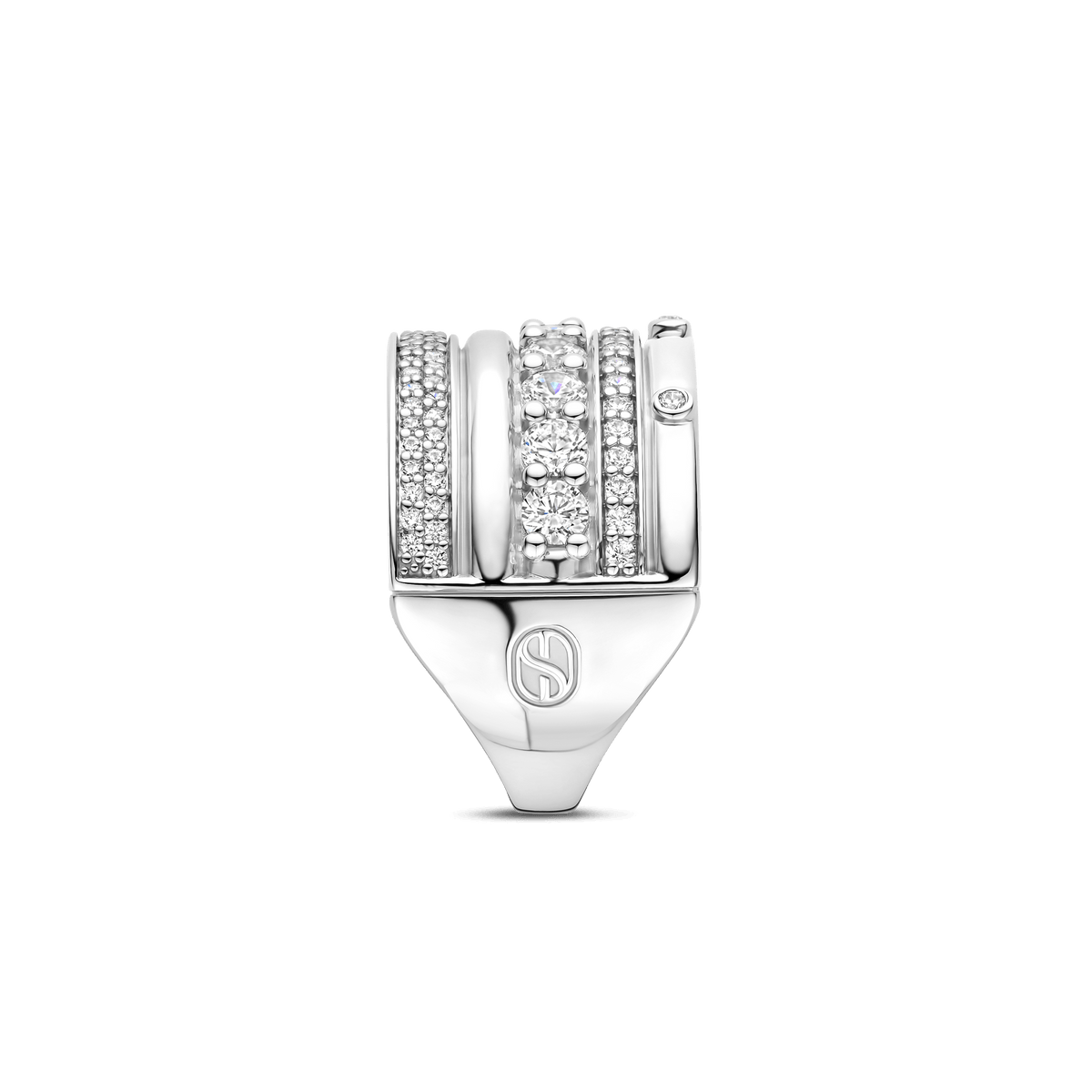 Ti Sento Milano Bague Classics 12396ZI