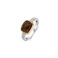 Ti Sento Milano Bague Coussin et rectangle 12398SQ