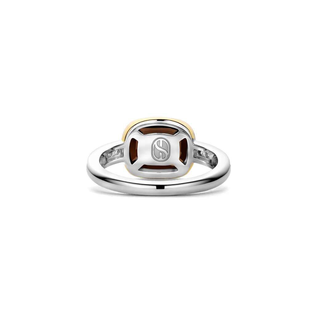 Ti Sento Milano Bague Coussin et rectangle 12398SQ