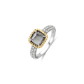 Ti Sento Milano Bague Coussin et rectangle 12399GG