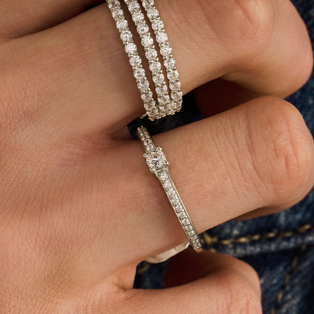 Ti Sento Milano Bague empilable Classics 12400ZI
