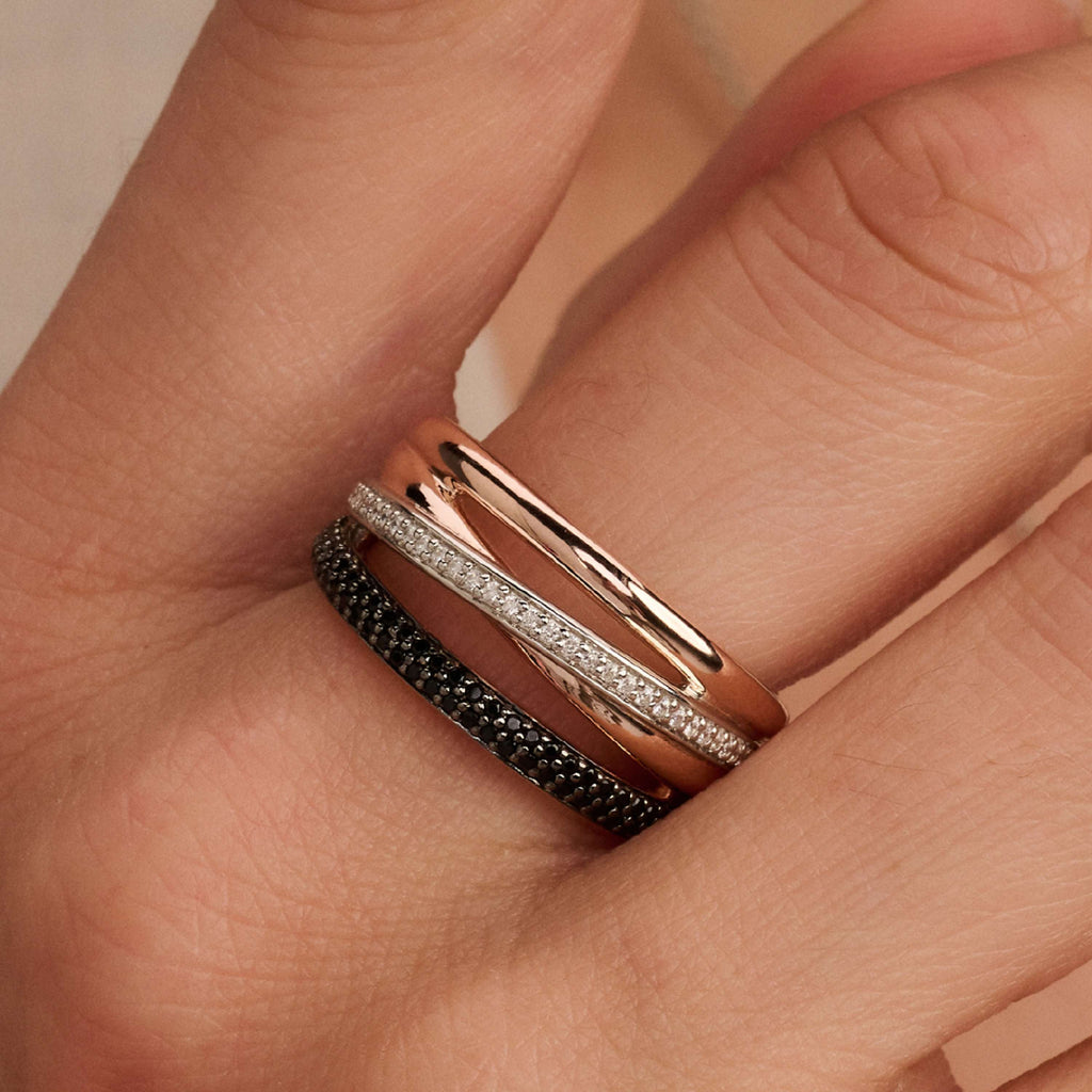 Ti Sento Milano Bague Cercles 12402BR