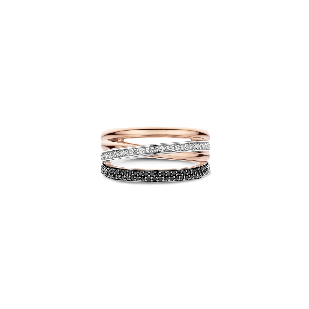 Ti Sento Milano Bague Cercles 12402BR