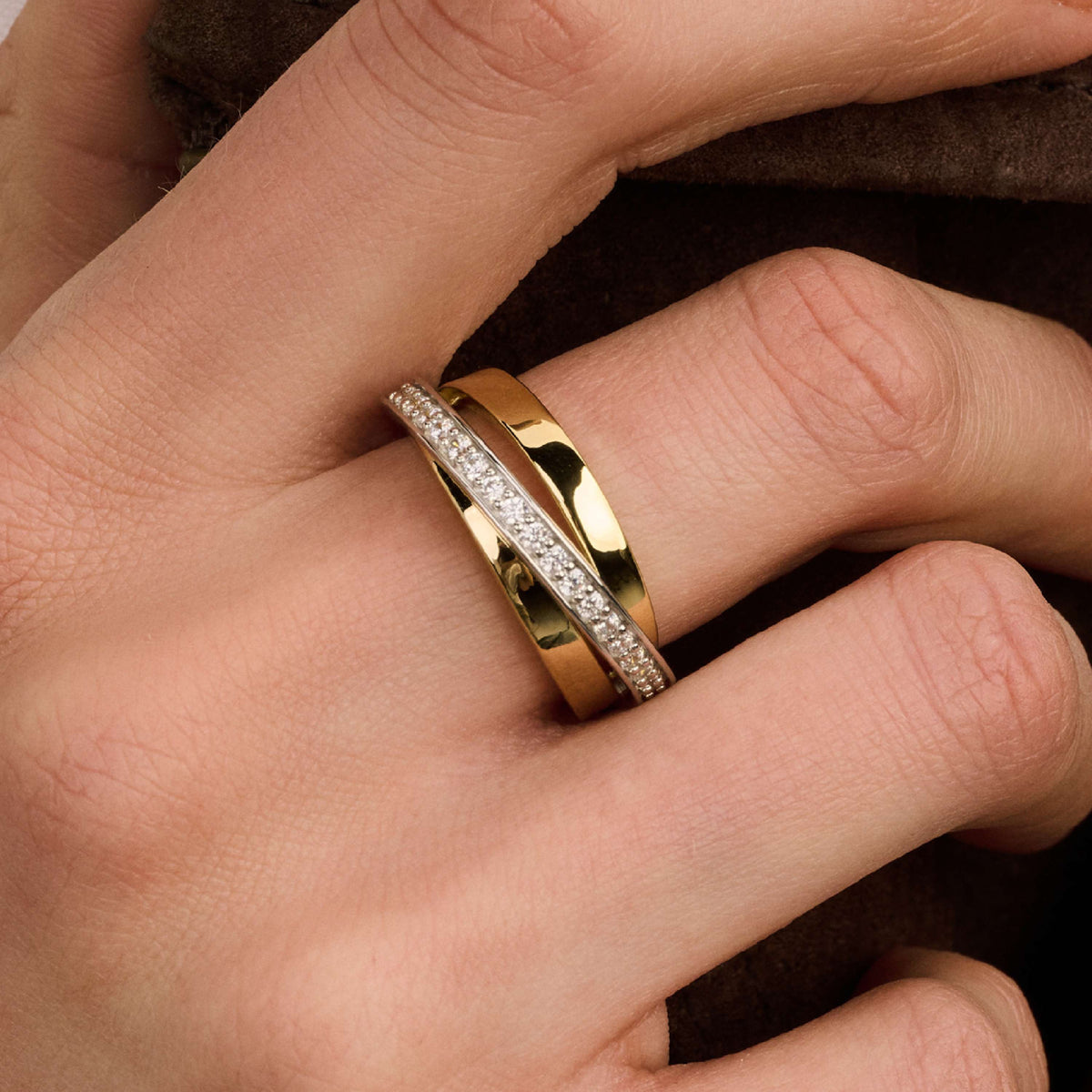 Ti Sento Milano Bague Cercles 12405ZY