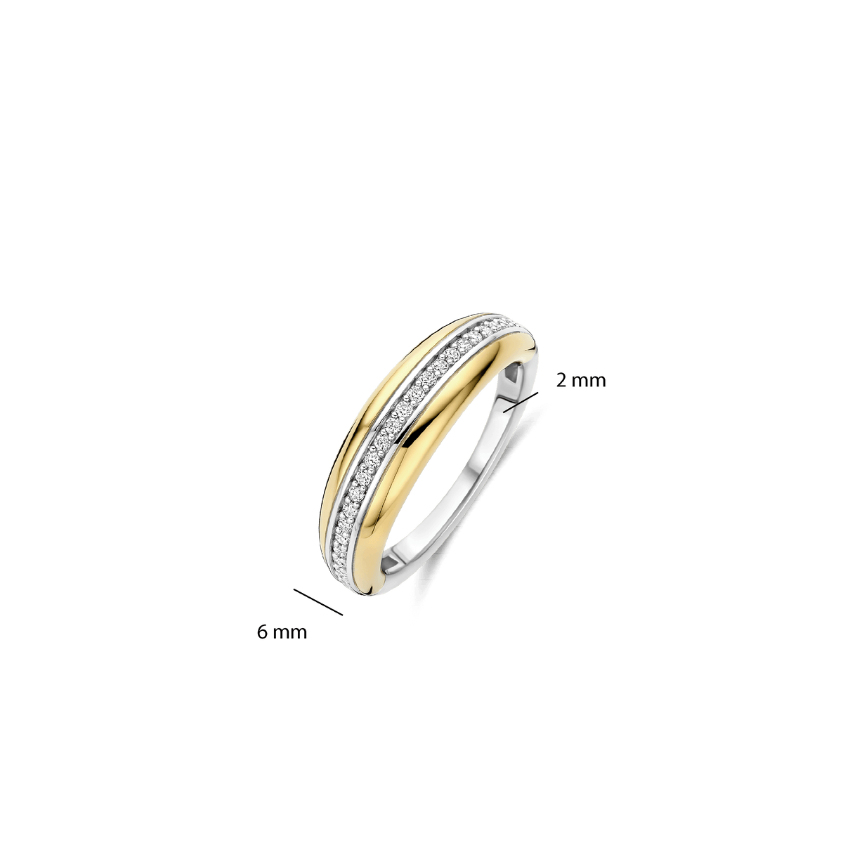 Ti Sento Milano Bague Cercles 12406ZY