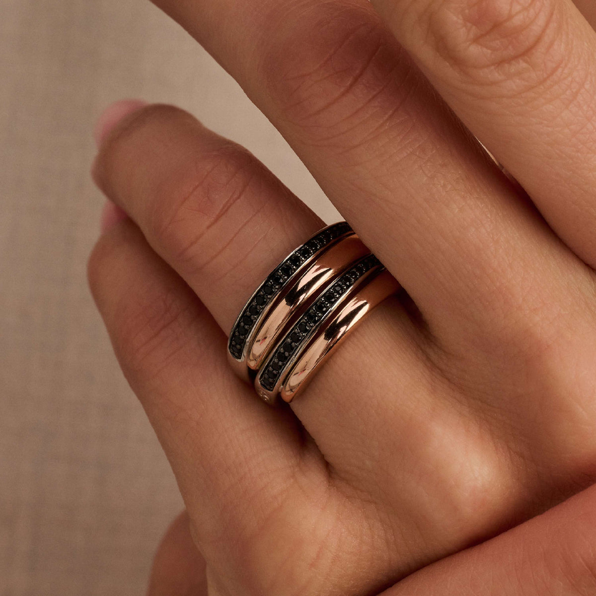 Ti Sento Milano Bague Cercles 12409BR
