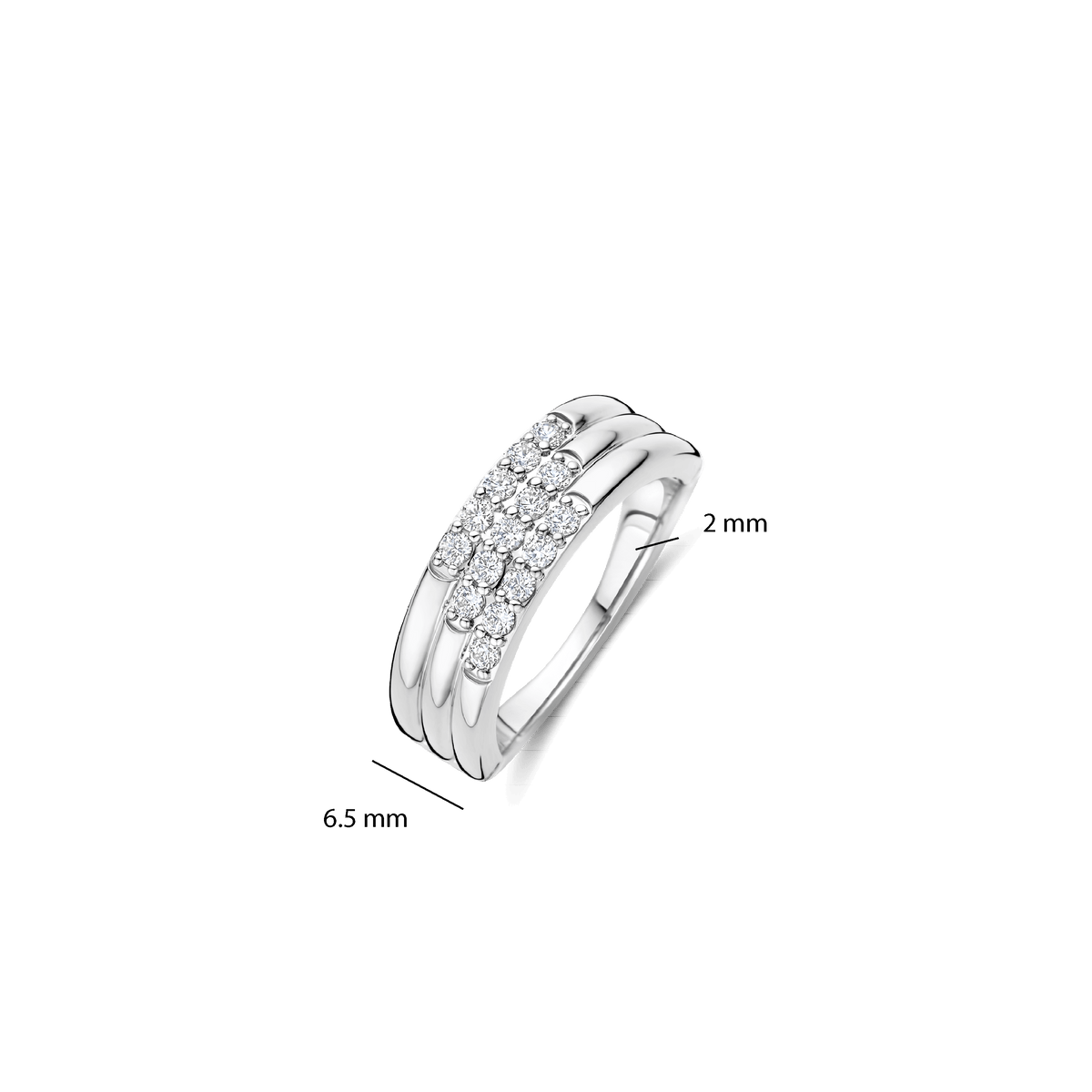 Ti Sento Milano Bague Classics 12411ZI