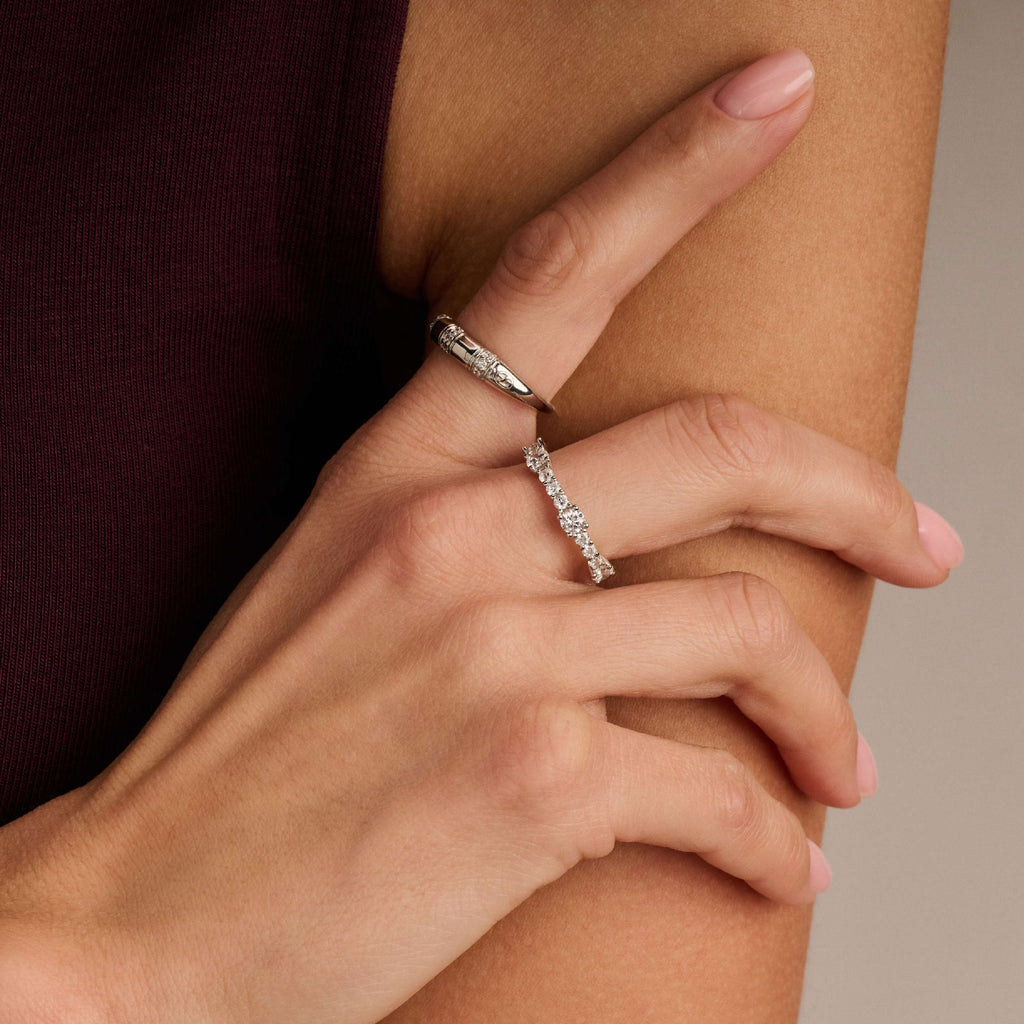 Ti Sento Milano Bague empilable Vintage 12417ZI