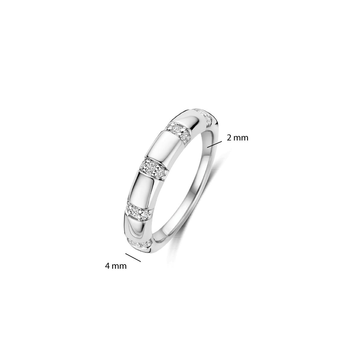 Ti Sento Milano Bague empilable Vintage 12417ZI