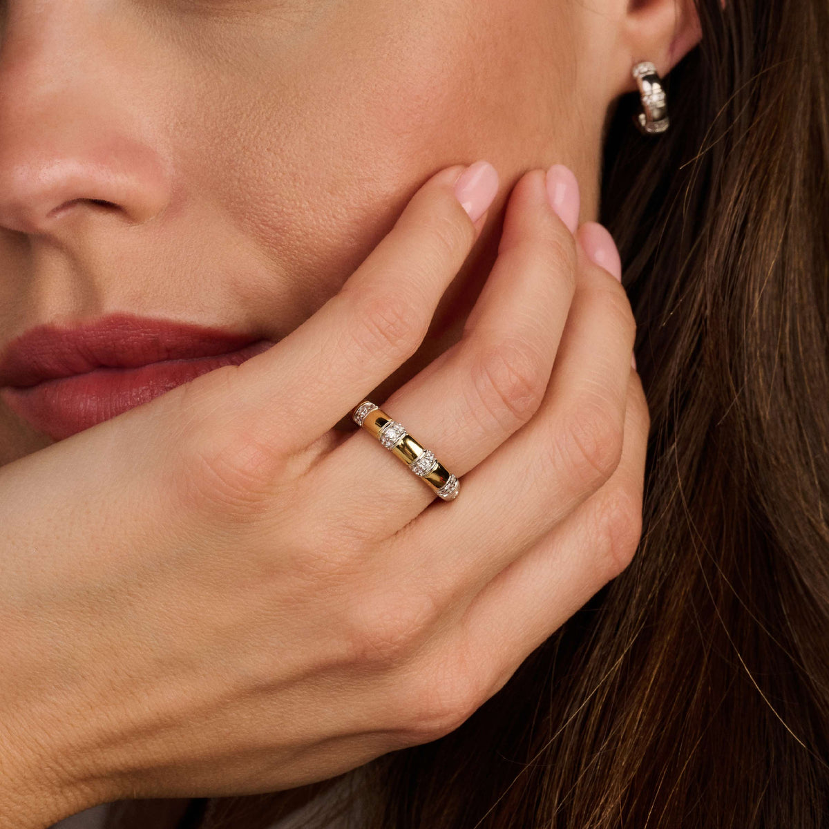 Ti Sento Milano Bague empilable Vintage 12417ZY