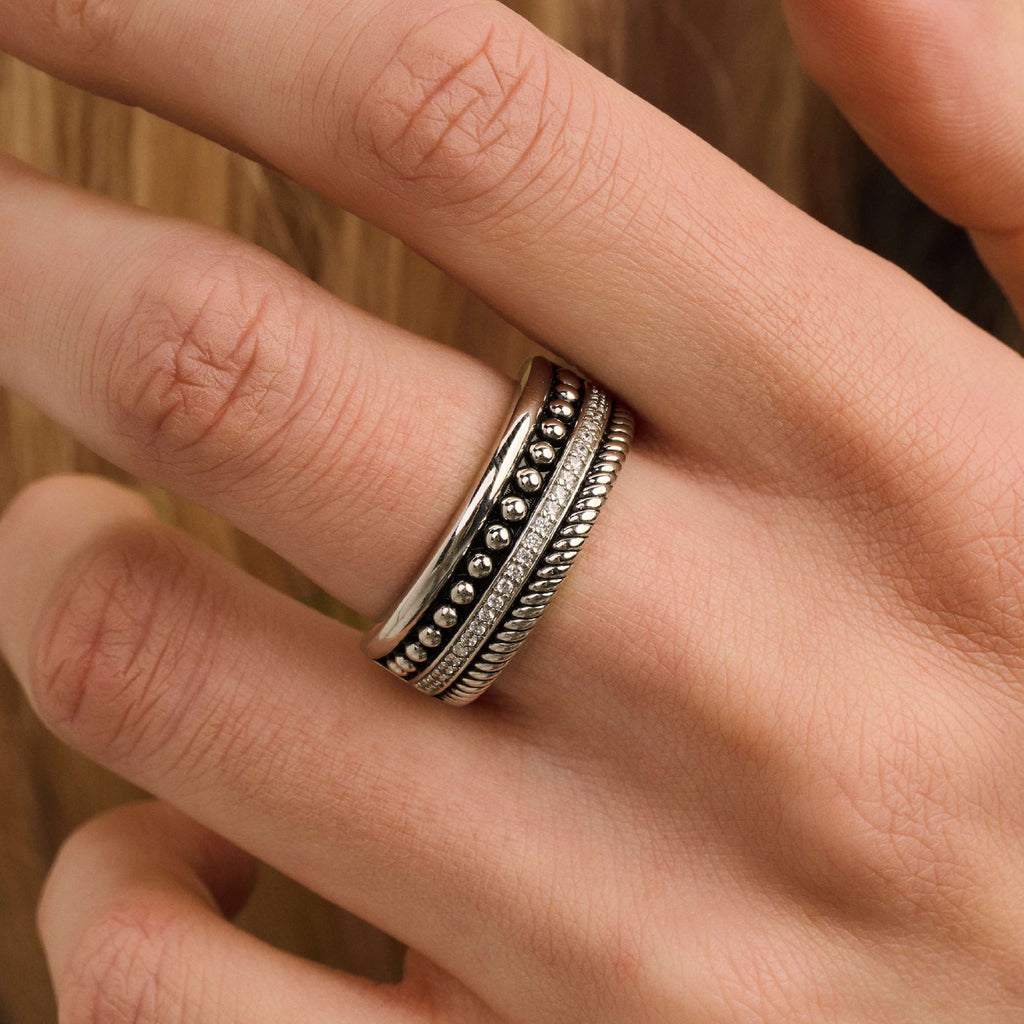 Ti Sento Milano Bague Structures 12418ZI