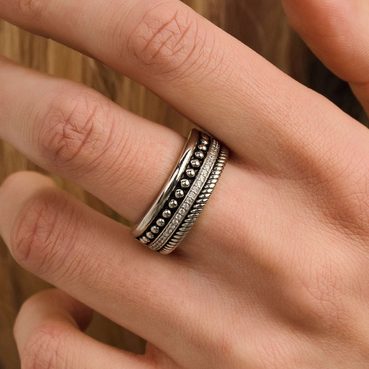 Ti Sento Milano Bague Structures 12418ZI