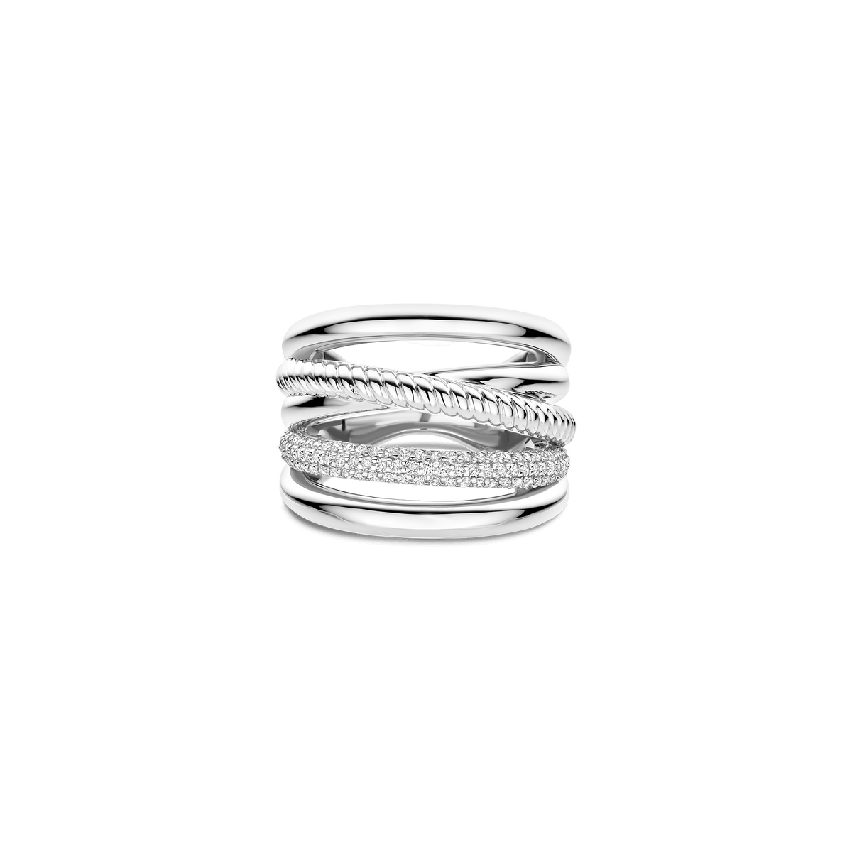 Ti Sento Milano Bague Structures 12421ZI