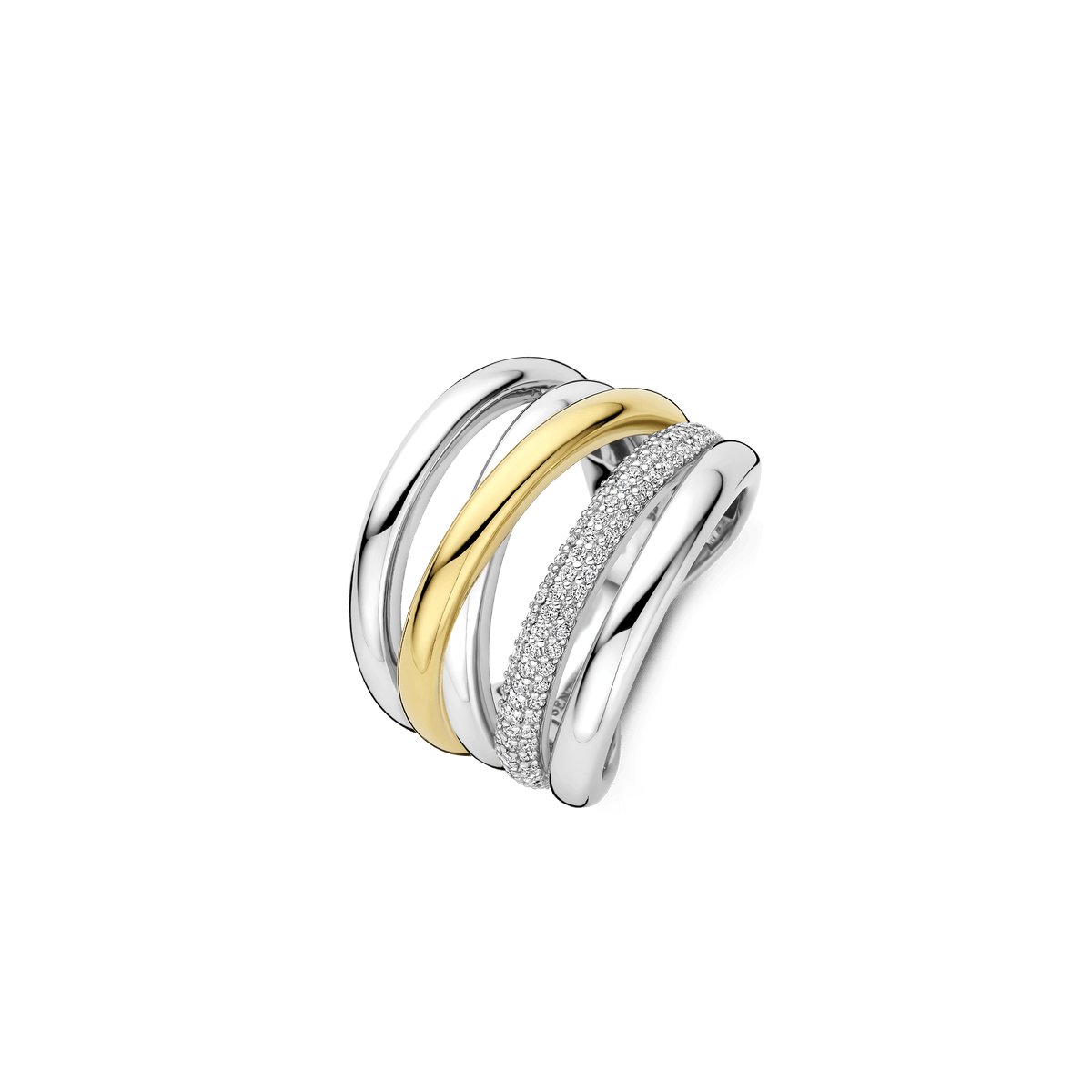 Ti Sento Milano Bague Structures 12421ZY