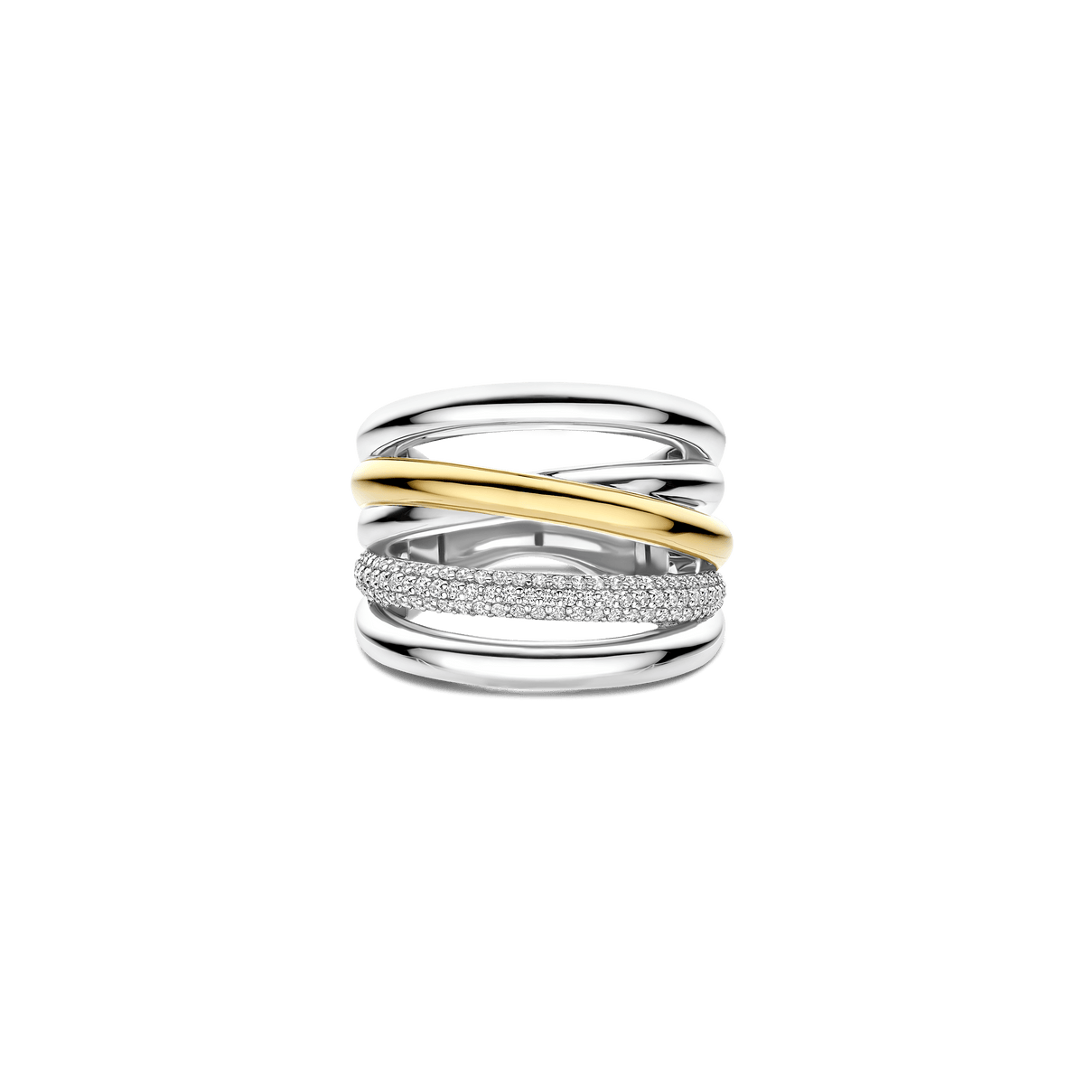Ti Sento Milano Bague Structures 12421ZY