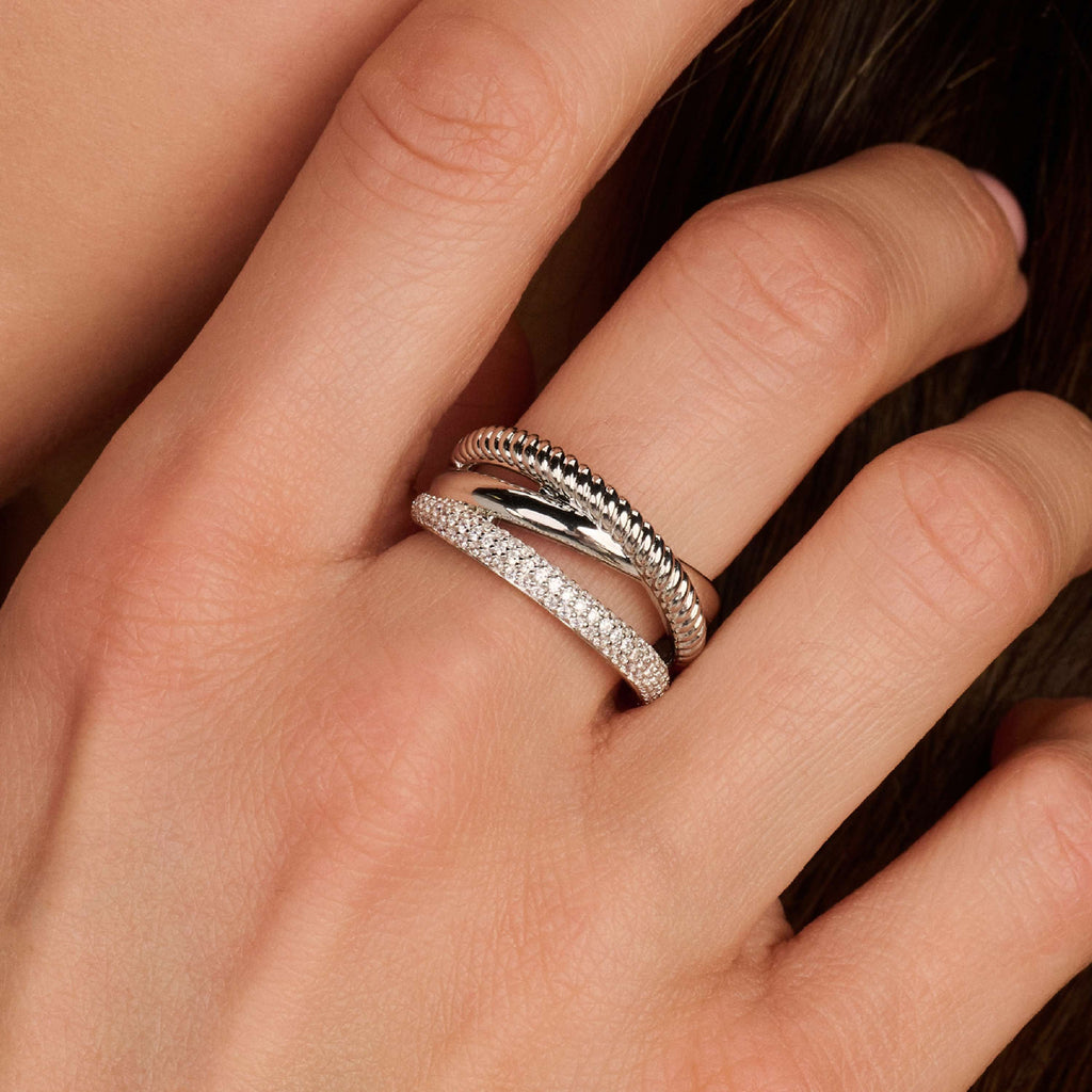 Ti Sento Milano Bague Structures 12422ZI