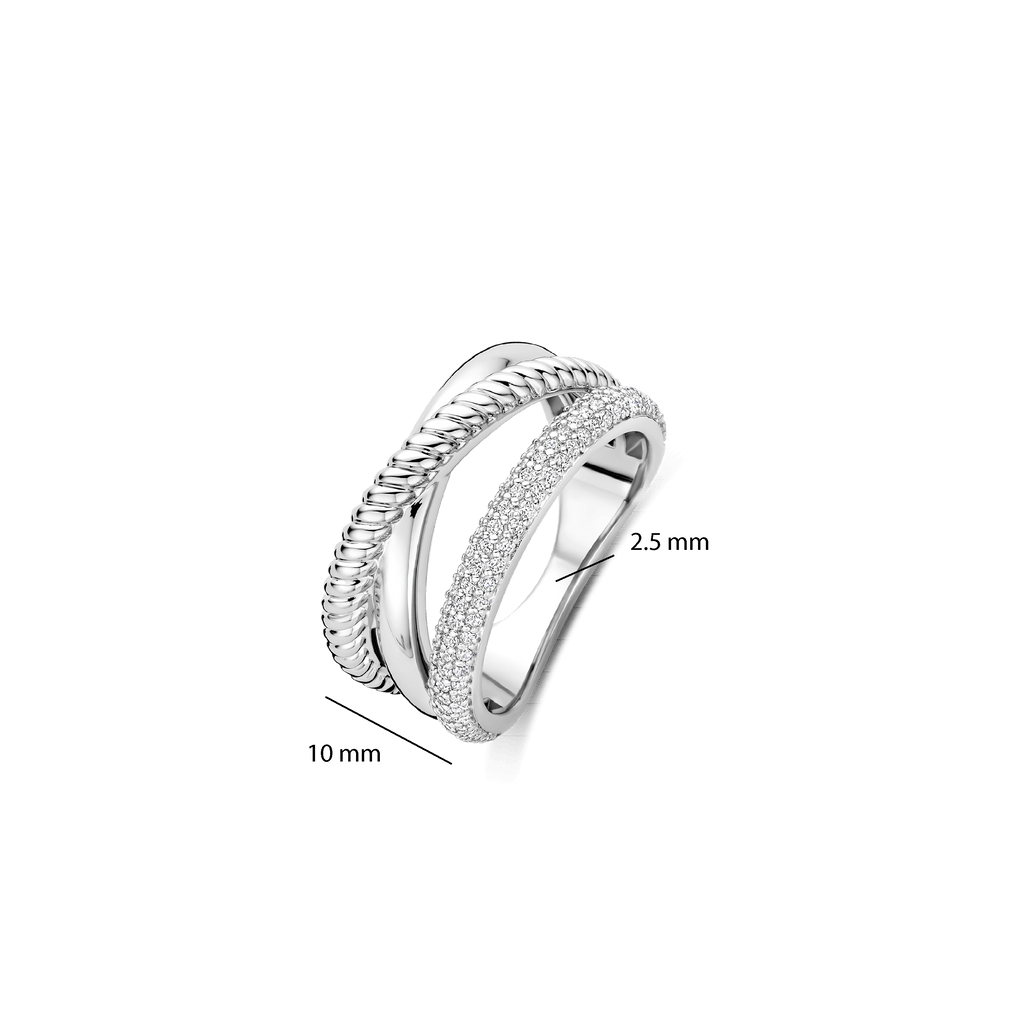 Ti Sento Milano Bague Structures 12422ZI