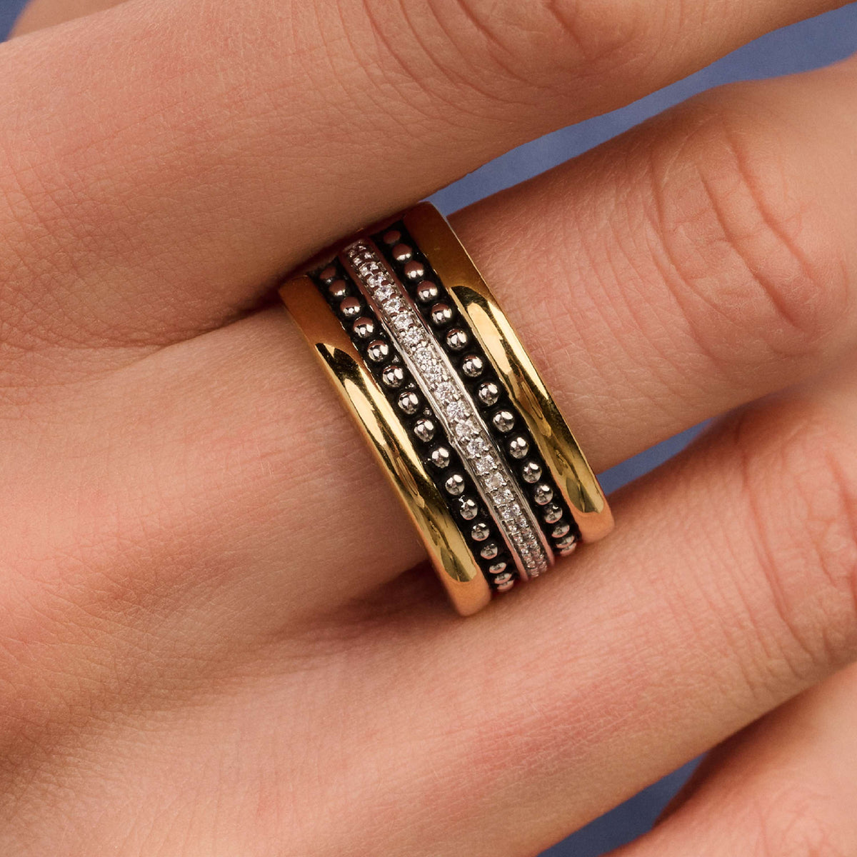 Ti Sento Milano Bague Structures 12423ZY