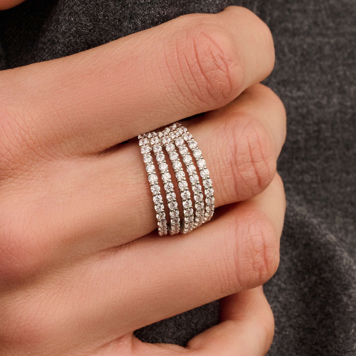 Ti Sento Milano Bague Classics 12425ZI