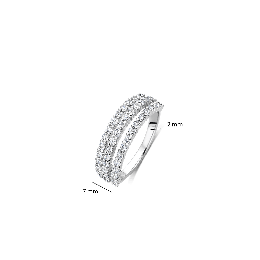 Ti Sento Milano Bague Classics 12426ZI
