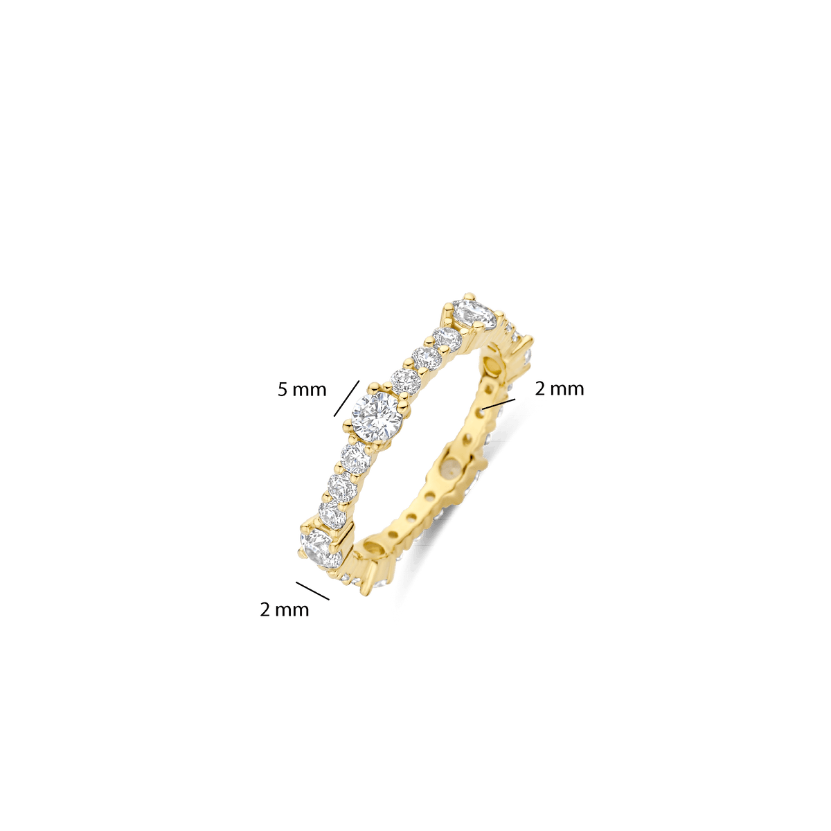 Ti Sento Milano Bague empilable Classics 12428ZY