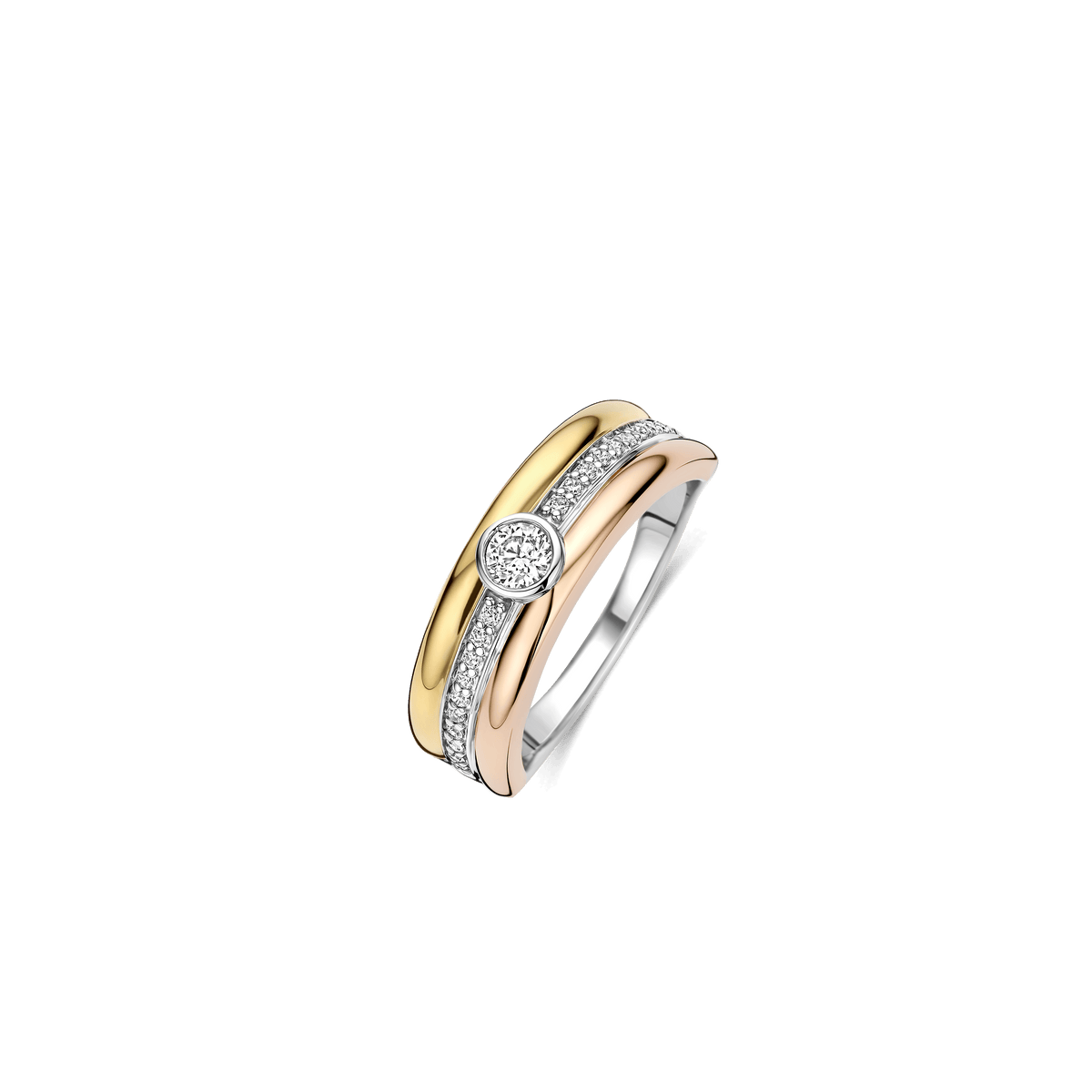 Ti Sento Milano Bague Cercles 12435TZ