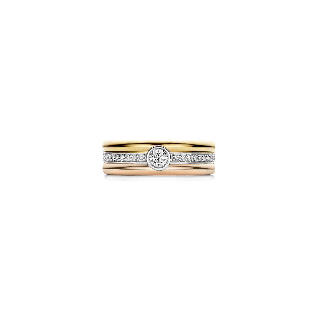Ti Sento Milano Bague Cercles 12435TZ
