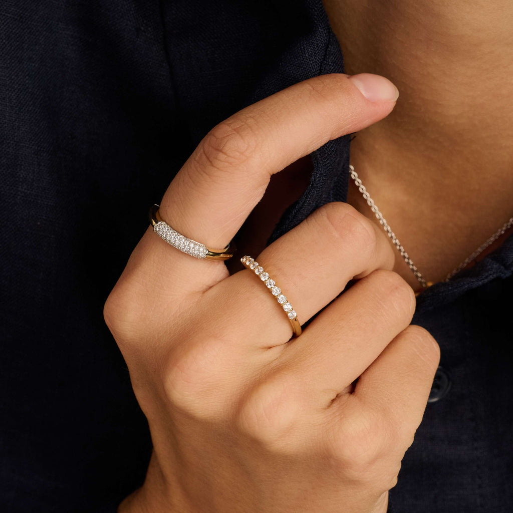 Ti Sento Milano Bague empilable Cercles 12437ZY