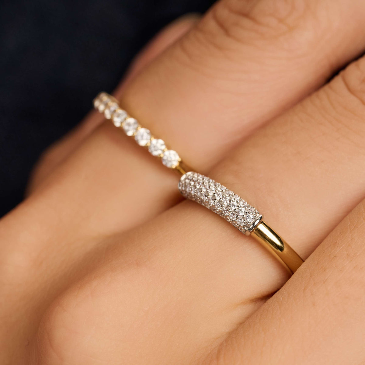 Ti Sento Milano Bague empilable Cercles 12437ZY