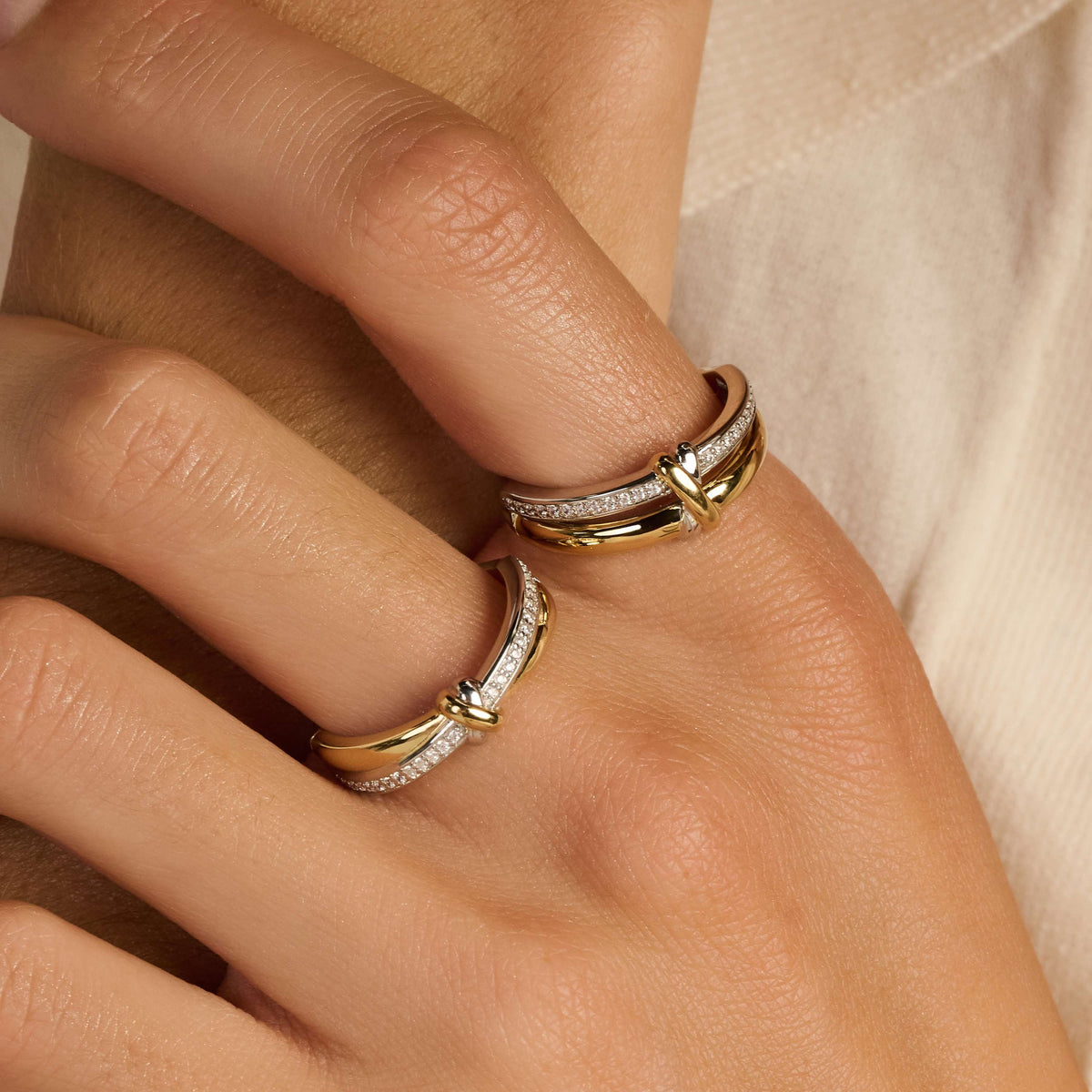 Ti Sento Milano Bague Cercles 12442ZY