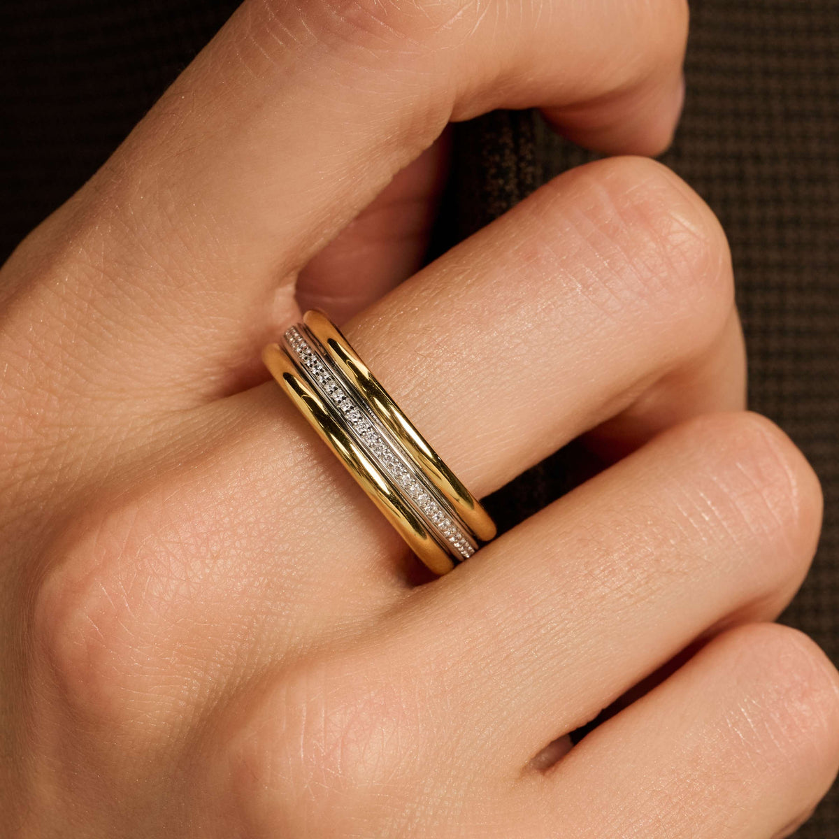 Ti Sento Milano Bague Cercles 12447ZY