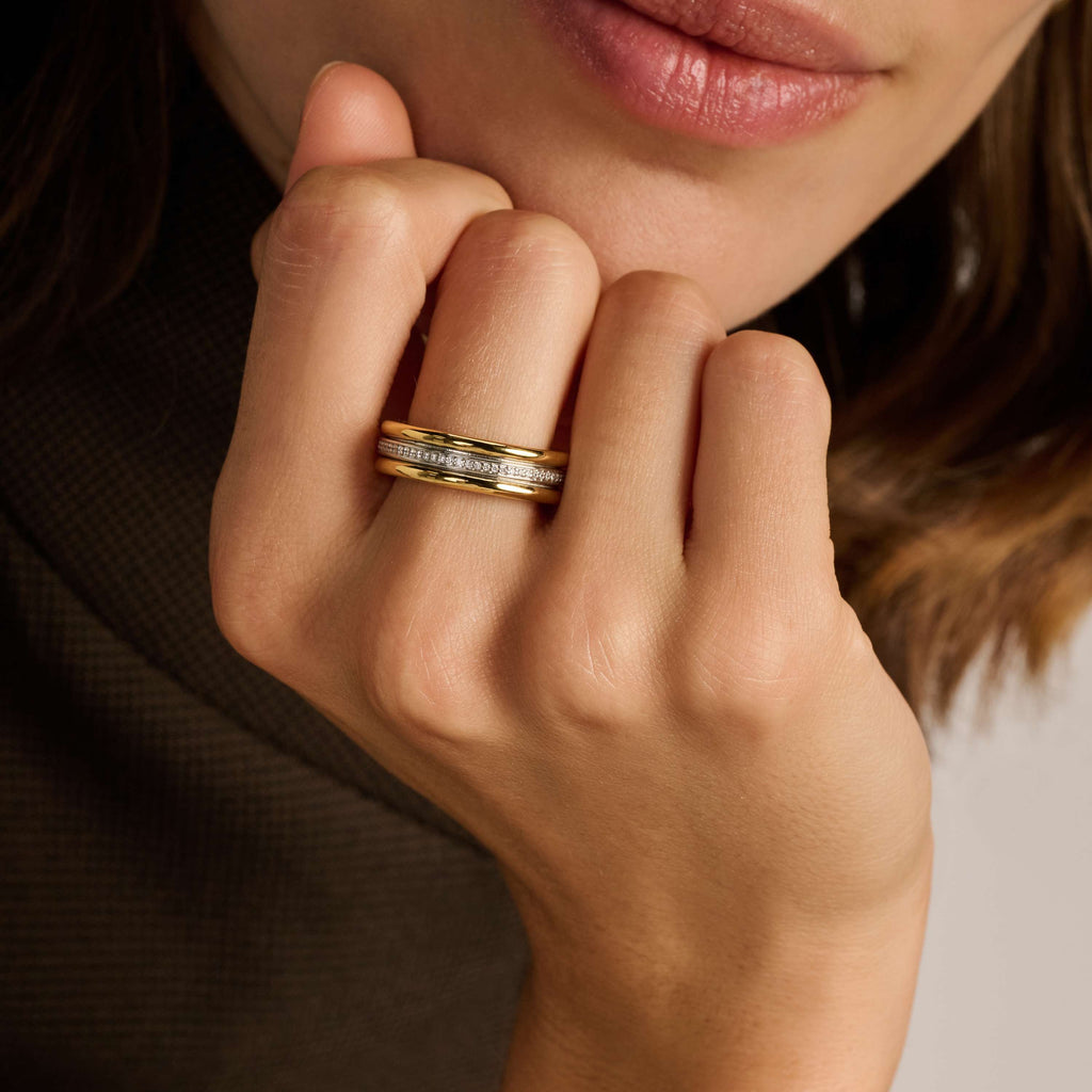 Ti Sento Milano Bague Cercles 12447ZY