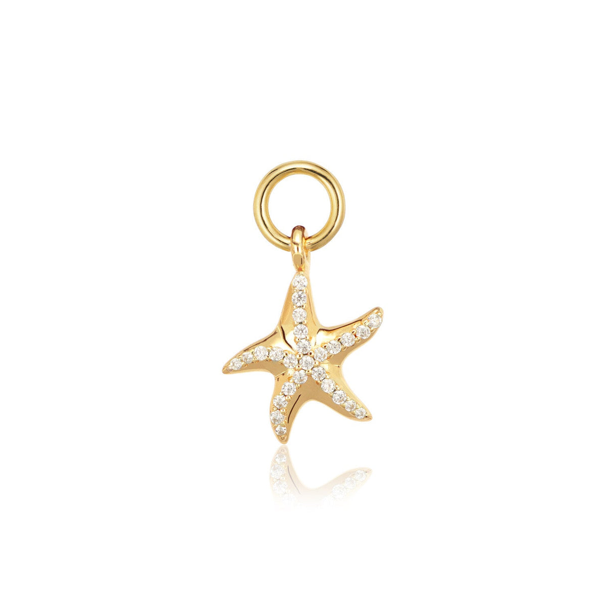 Sif Jakobs Charm pour créoles Stella Marina SJ-CH2384-CZ-YG