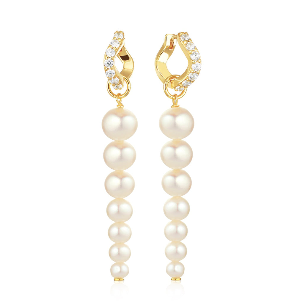 Sif Jakobs Boucles d'oreilles Ponza SJ-E2447-PCZ-YG
